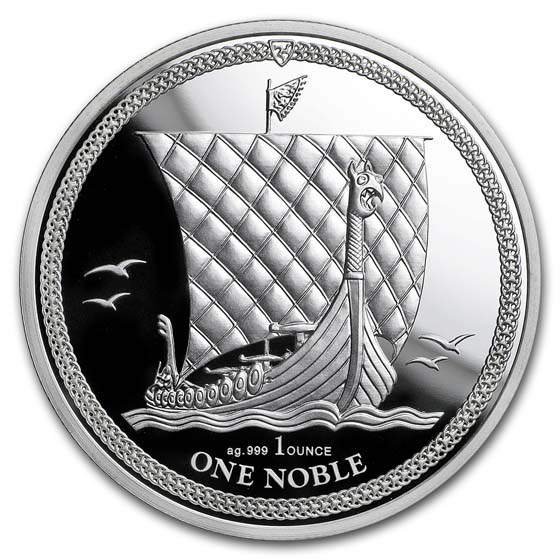 2018 Isle of Man 1 oz Silver Noble Proof 2018 Isle of Man 1 oz Silver Noble Proof